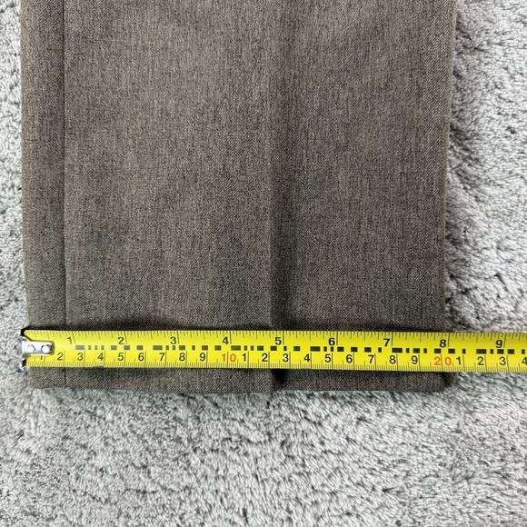 Vintage Levis Action Slacks Men 34x30 Brown Flat Front Dress Pants Durable Press - Picture 8 of 10
